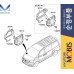 mobis ecu set engine d4cb hyndai satrex h-1 iload 2007-12